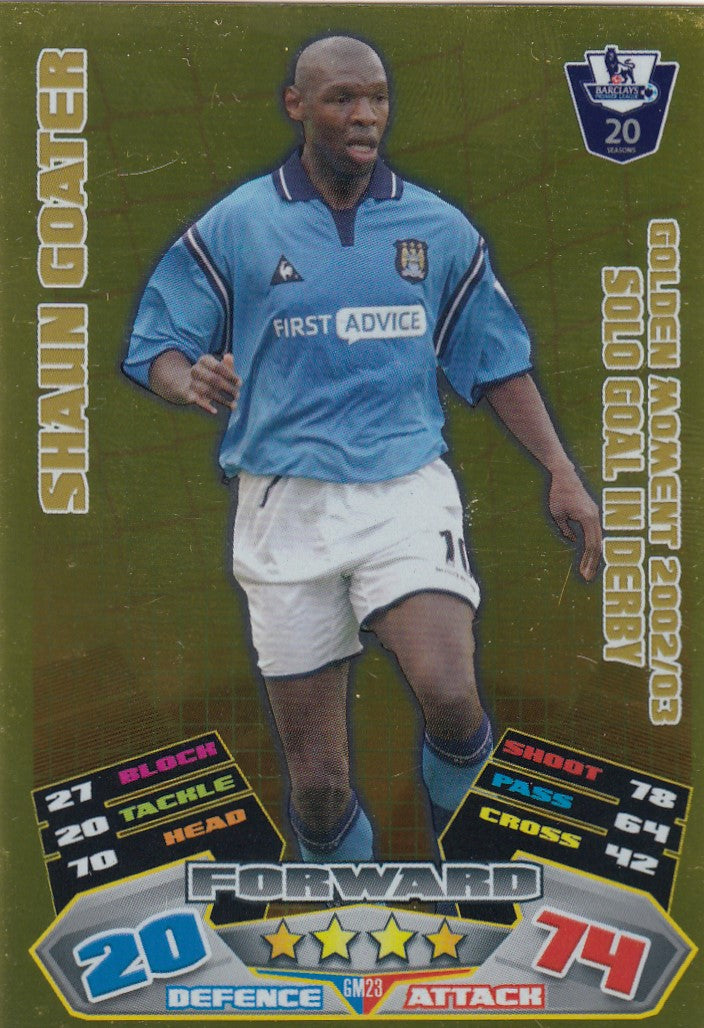 EX-GM23. SHAUN GOATER - GOLDEN MOMENT 2002/03 SOLO GOAL IN DERBY