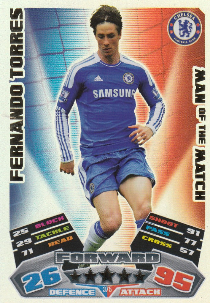 375. FERNANDO TORRES - CHELSEA - MAN OF THE MATCH
