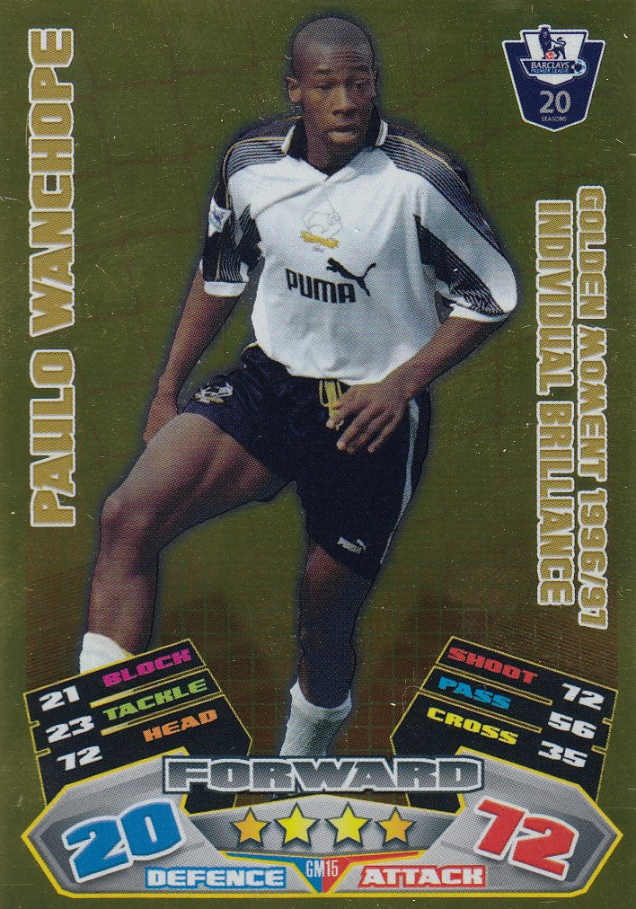 EX-GM15. PAULO WANCHOPE - GOLDEN MOMENT 1996/97 INDIVIDUAL BRILLIANCE