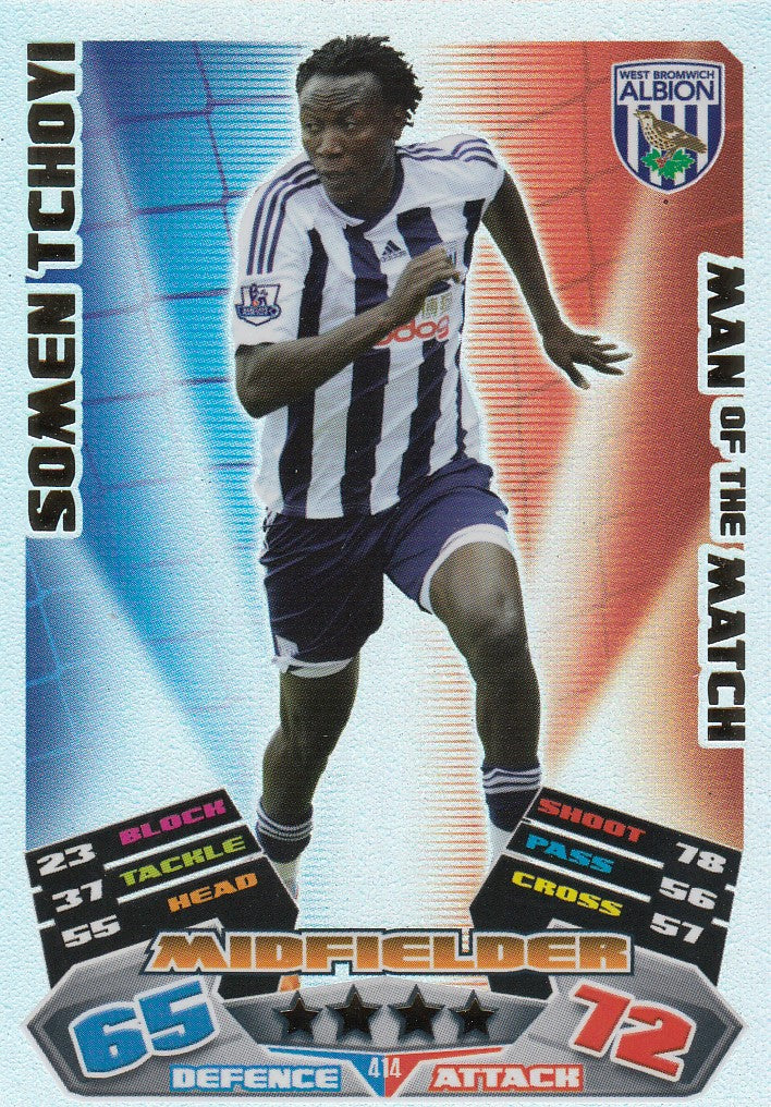 414. SOMEN TCHOYI - WEST BROMWICH ALBION - MAN OF THE MATCH