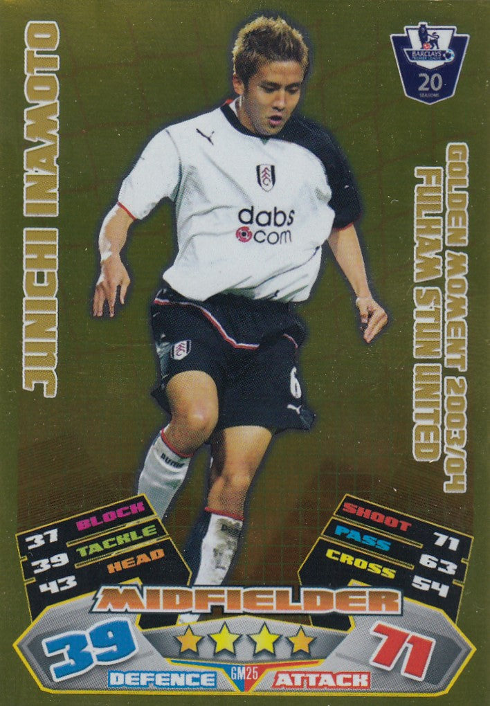 EX-GM25. JUNICHI INAMOTO - GOLDEN MOMENT 2003/04 FULHAM STUN UNITED