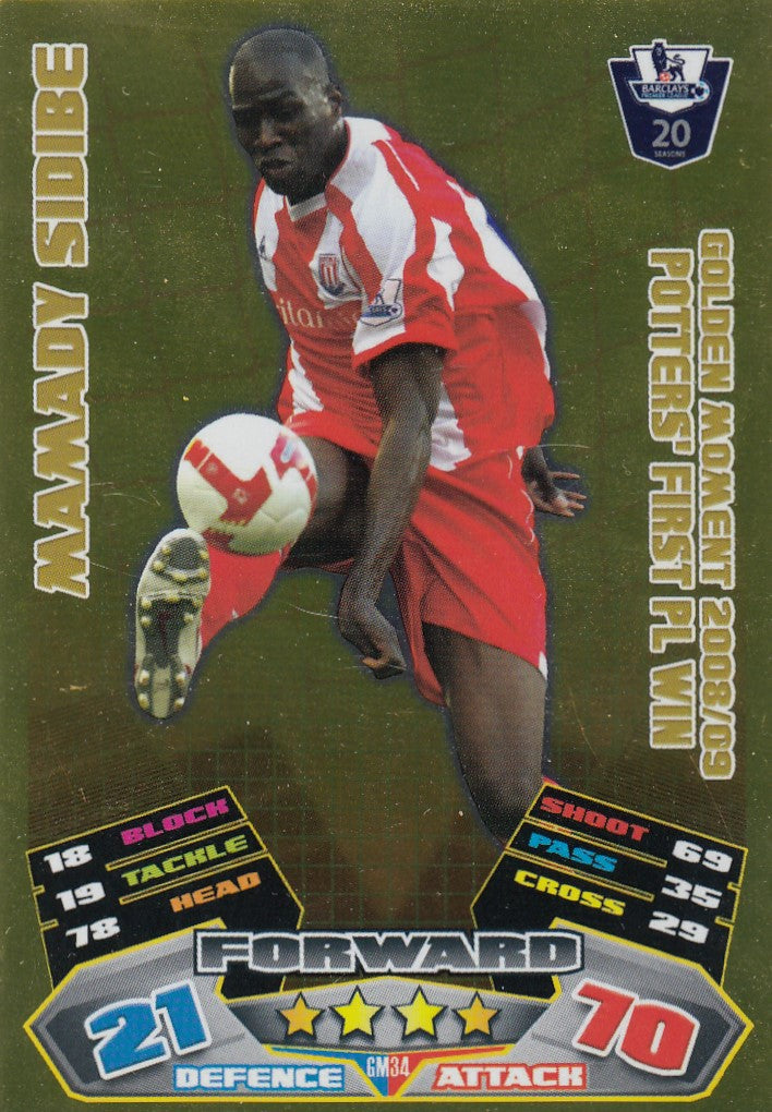 EX-GM34. MAMADY SIDIBE - GOLDEN MOMENT 2008/09 POTTERS’ FIRST PL WIN