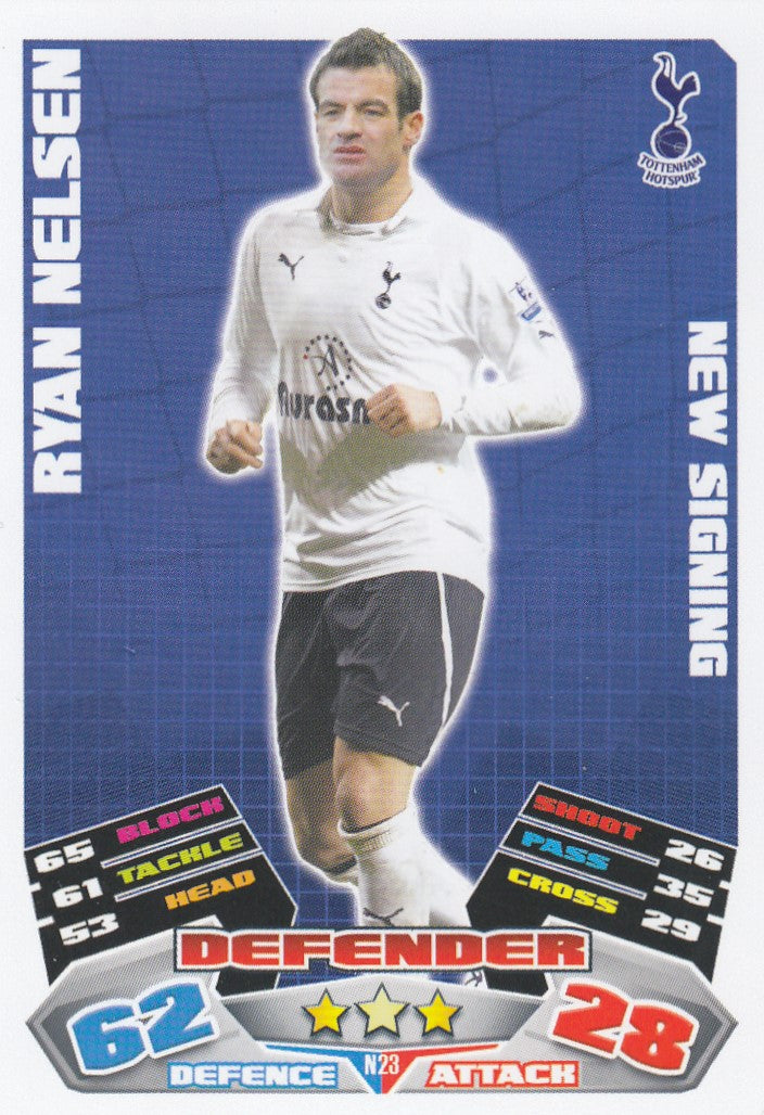EX-N23. RYAN NELSEN - TOTTENHAM HOTSPUR - NEW SIGNING