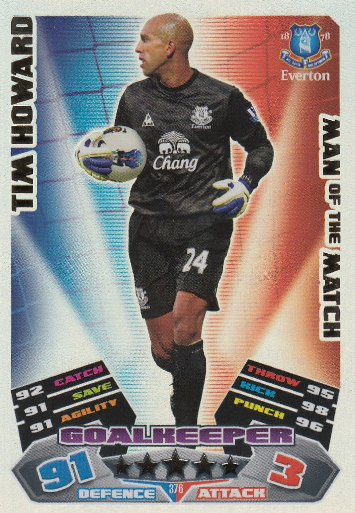376. TIM HOWARD - EVERTON - MAN OF THE MATCH