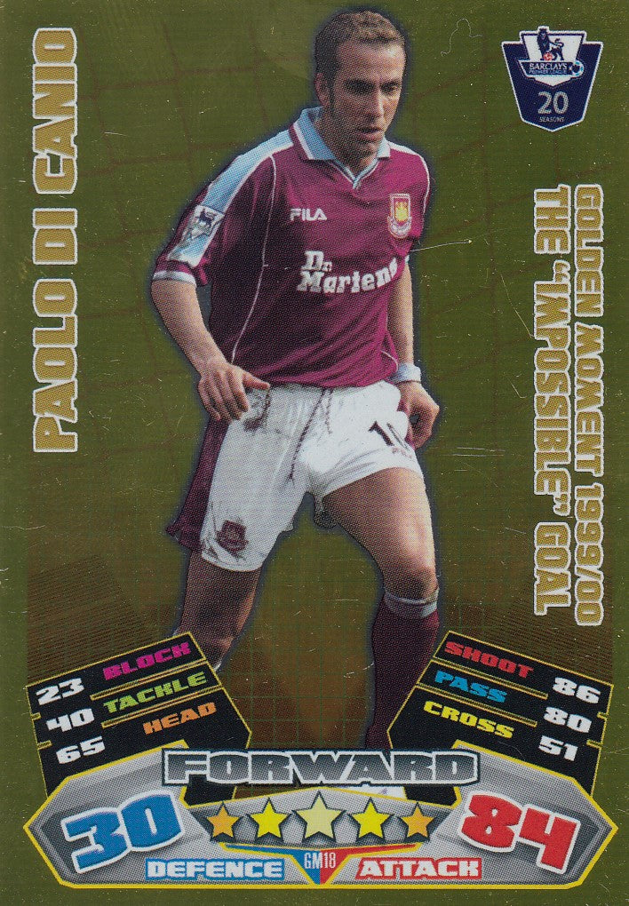 EX-GM18. PAOLO DI CANIO - GOLDEN MOMENT 1999/00 THE «IMPOSSIBLE» GOAL