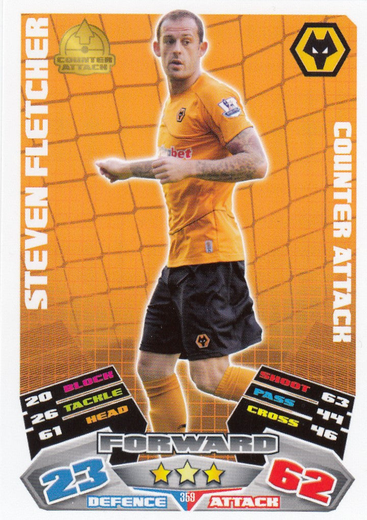 359. STEVEN FLETCHER - WOLVERHAMPTON WANDERERS - COUNTER ATTACK