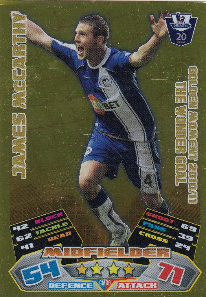 EX-GM36. JAMES MCCARTHY - GOLDEN MOMENT 2010/11 THE WONDER GOAL