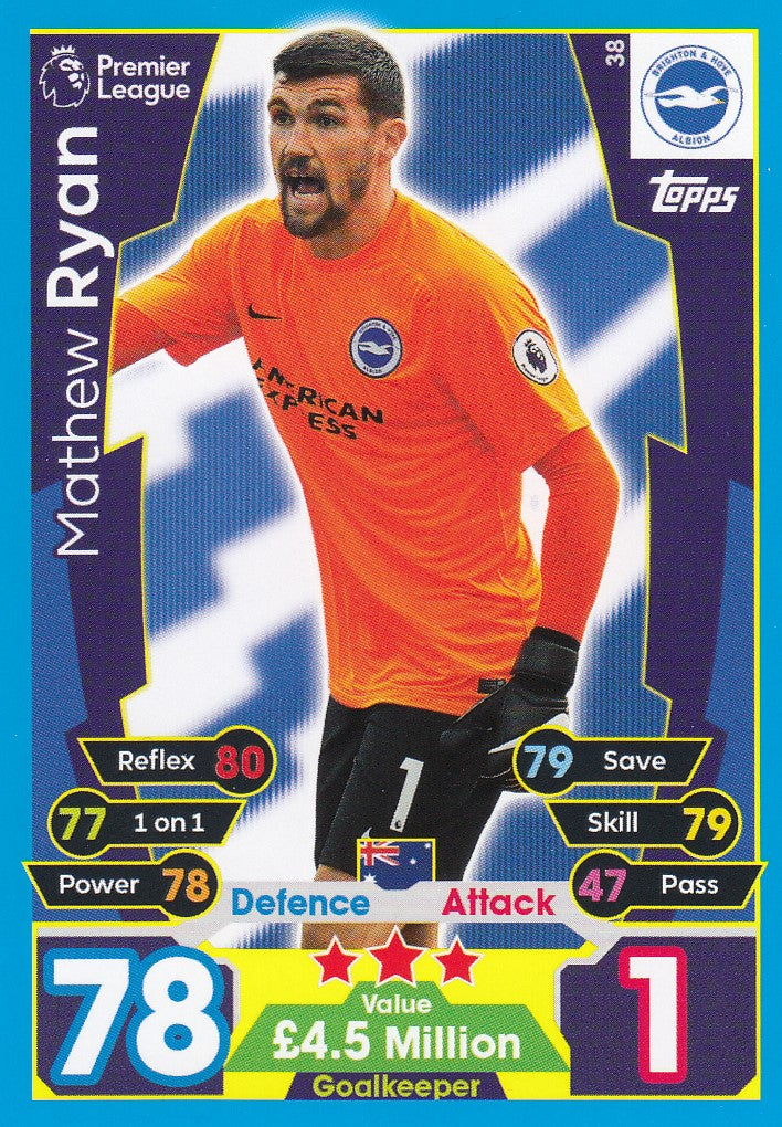 038. MATHEW RYAN - BRIGHTON & HOVE ALBION