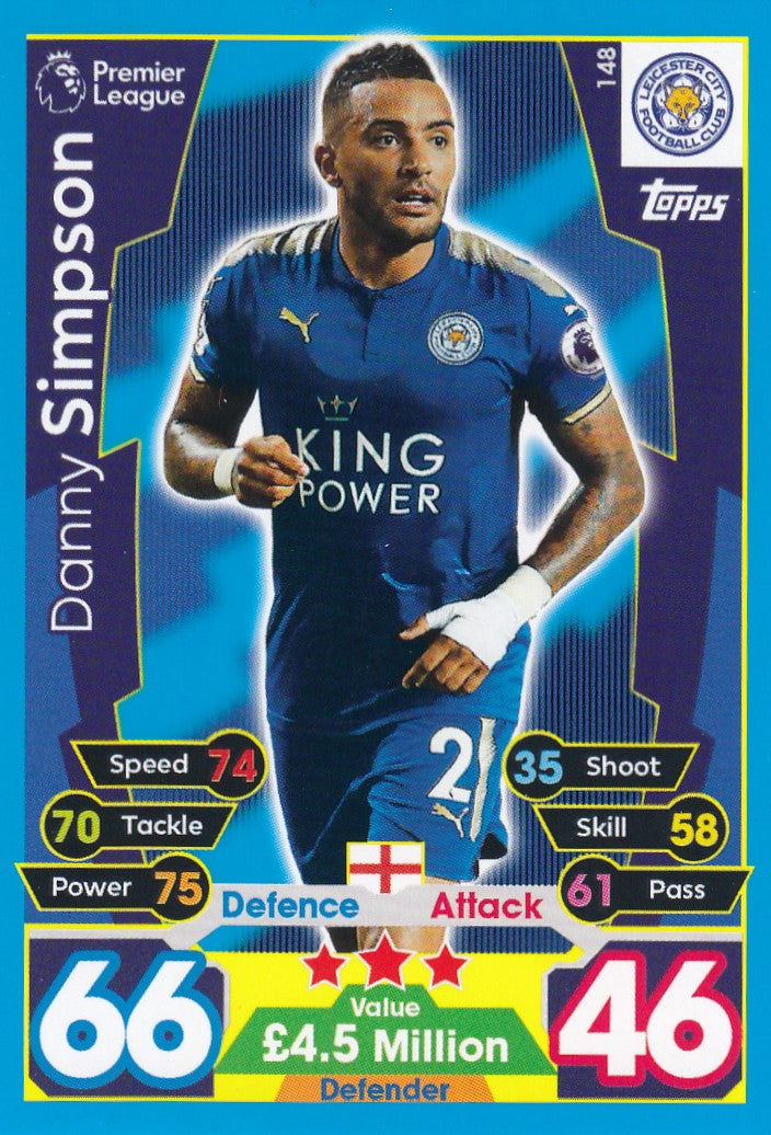 148. DANNY SIMPSON - LEICESTER CITY