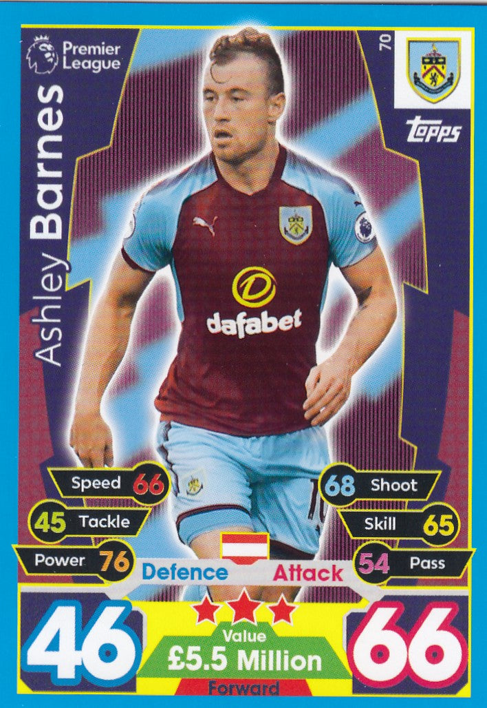 070. ASHLEY BARNES - BURNLEY