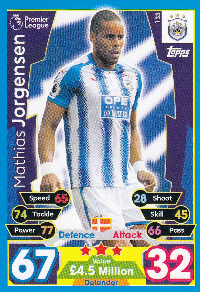 133. MATHIAS JORGENSEN - HUDDERSFIELD TOWN