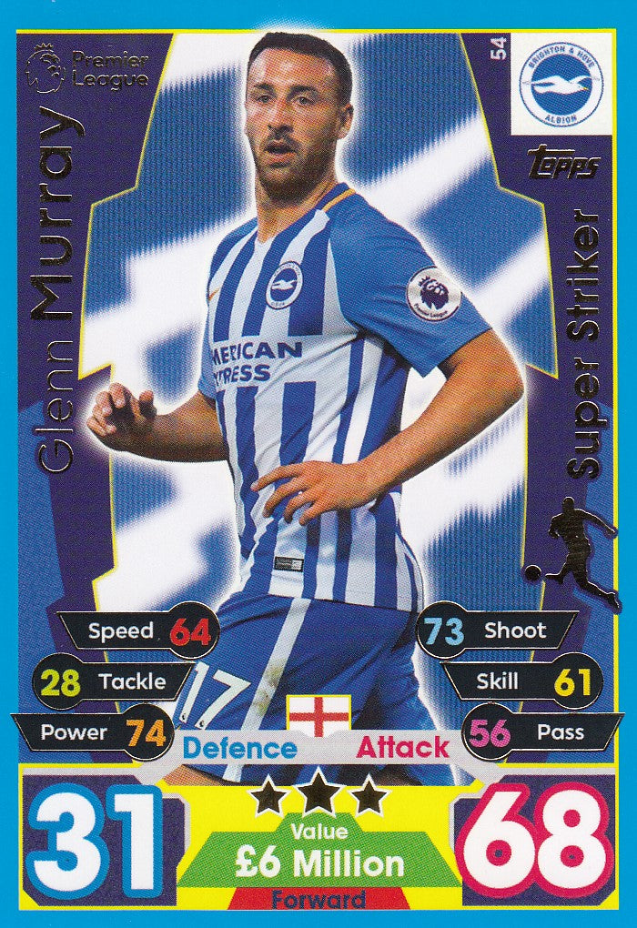 054. GLENN MURRAY - BRIGHTON & HOVE ALBION - SUPER STRIKER