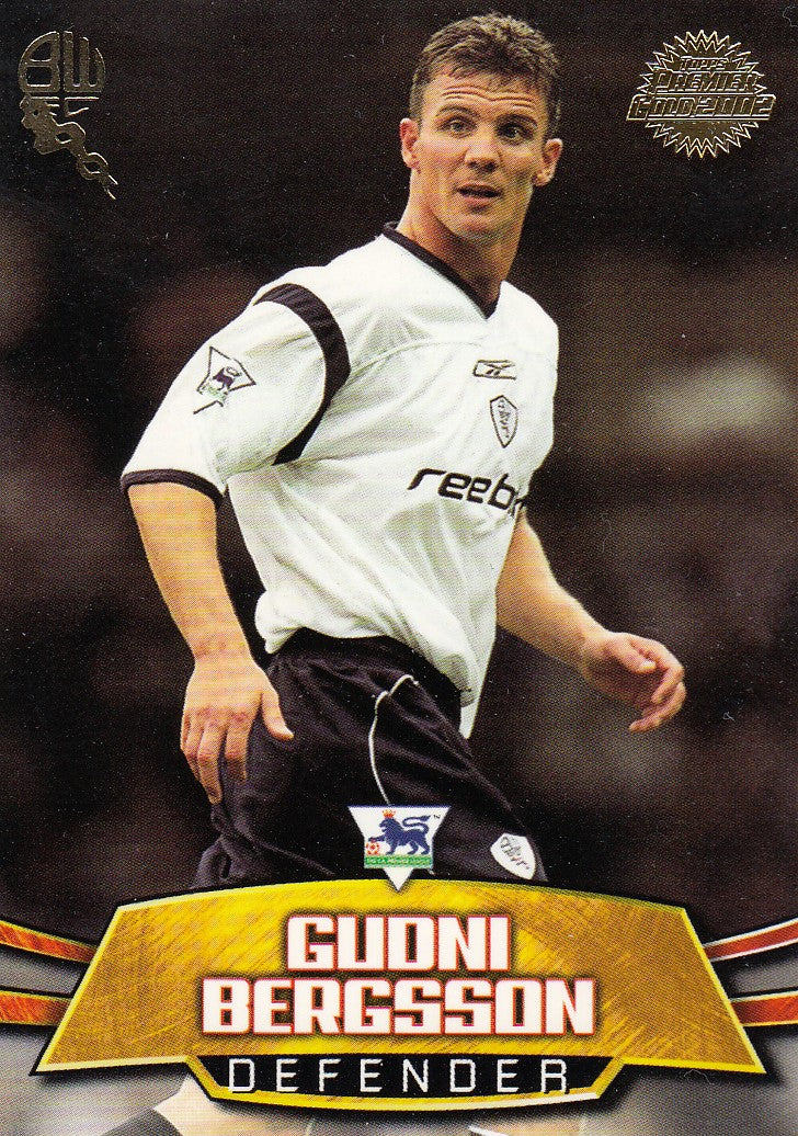 BW1. GUDNI BERGSSON - BOLTON WANDERERS