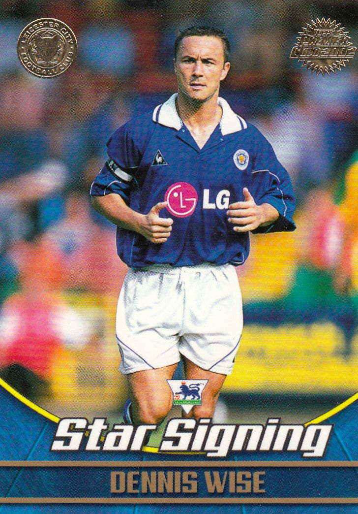 LC1. DENNIS WISE - LEICESTER CITY - STAR SIGNING