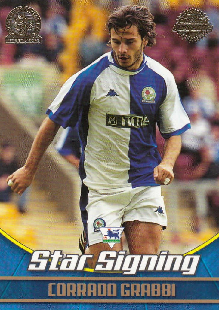 BR1. CORRADO GRABBI - BLACKBURN ROVERS - STAR SIGNING