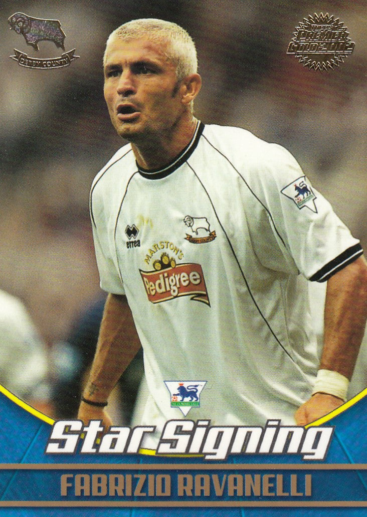 DC1. FABRIZIO RAVANELLI - DERBY COUNTY - STAR SIGNING