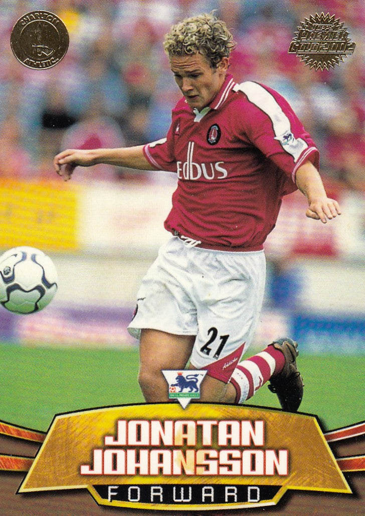 CA2. JONATAN JOHANSSON - CHARLTON ATHLETIC