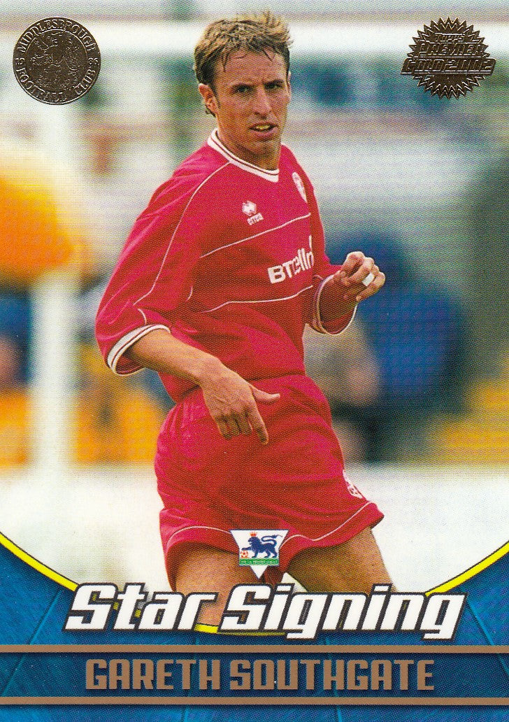 M2. GARETH SOUTHGATE - MIDDLESBROUGH - STAR SIGNING