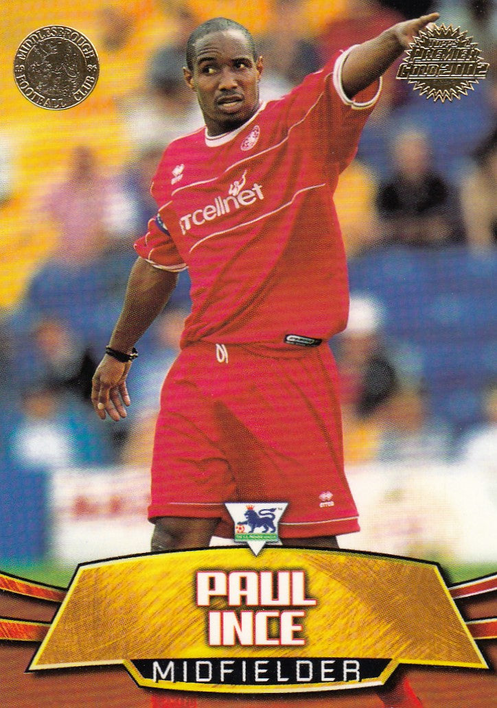 M3. PAUL INCE - MIDDLESBROUGH