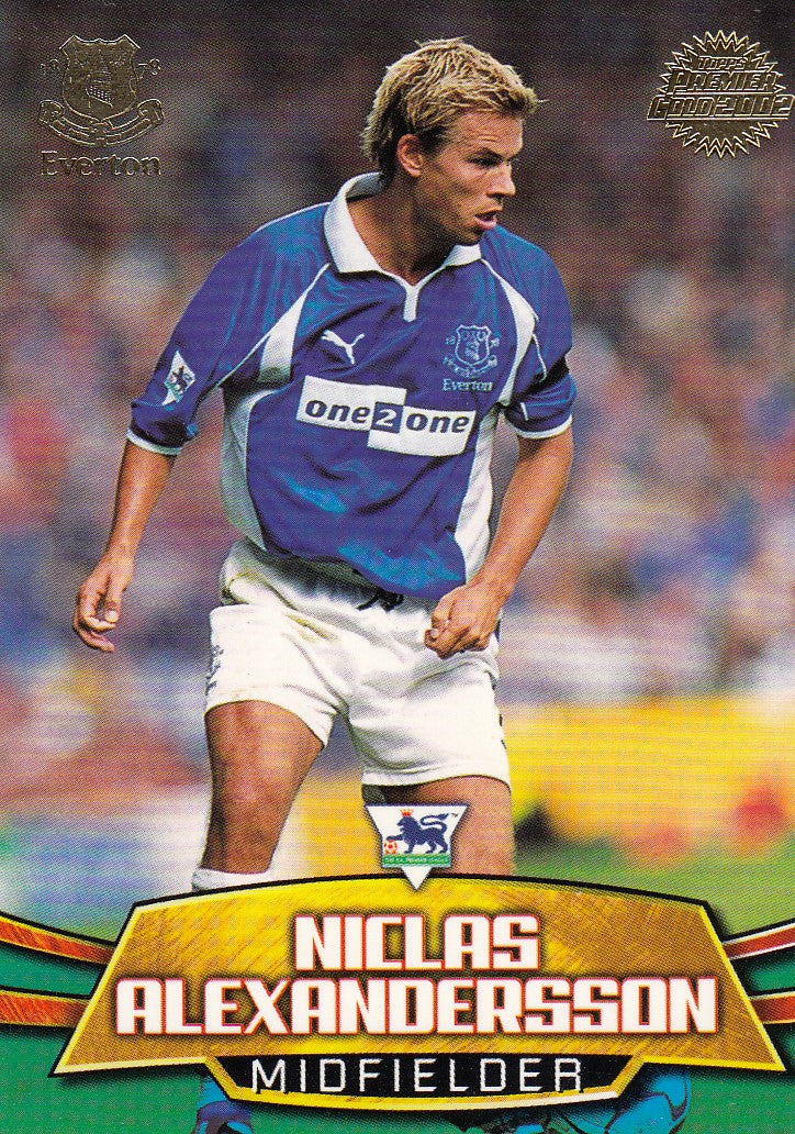 E3. NICLAS ALEXANDERSSON - EVERTON