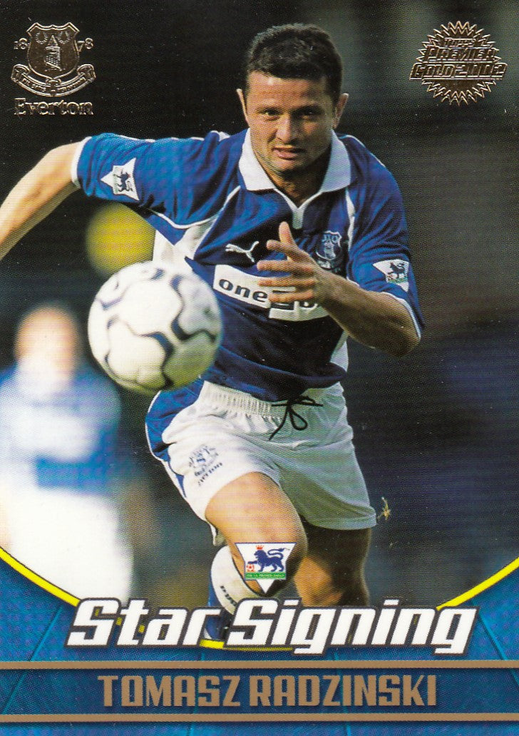 E4. TOMASZ RADZINSKI - EVERTON - STAR SIGNING