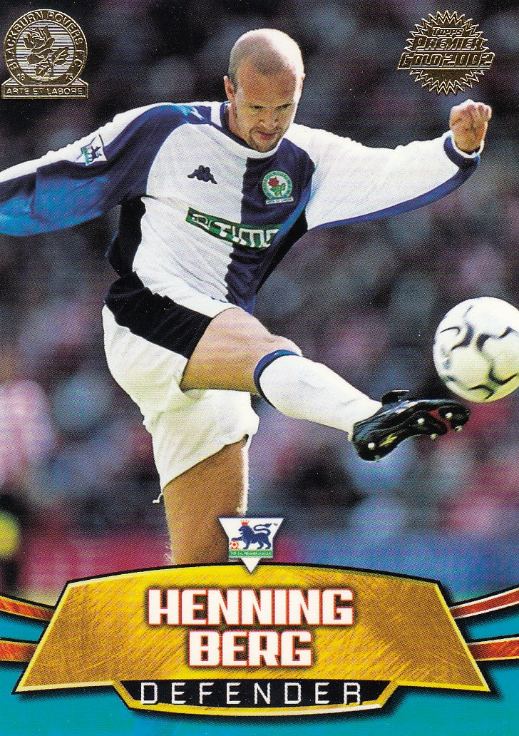 BR4. HENNING BERG - BLACKBURN ROVERS