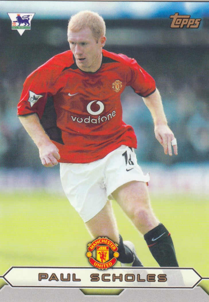 MU3. PAUL SCHOLES - MANCHESTER UNITED