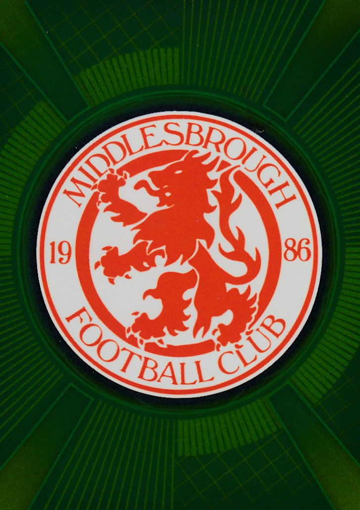 C15. MIDDLESBROUGH - CLUB BADGE