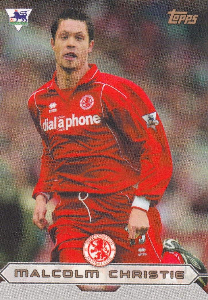 M6. MALCOLM CHRISTIE - MIDDLESBROUGH