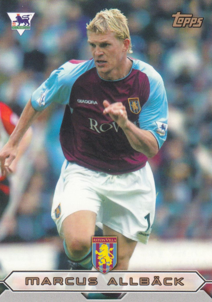 AV6. MARCUS ALLBACK - ASTON VILLA
