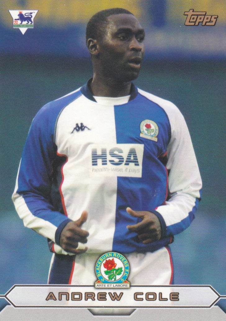 BR7. ANDREW COLE - BLACKBURN ROVERS