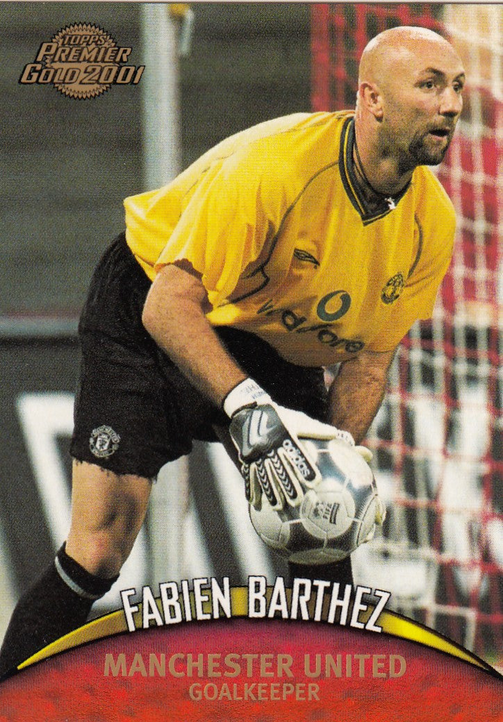 081. FABIEN BARTHEZ - MANCHESTER UNITED