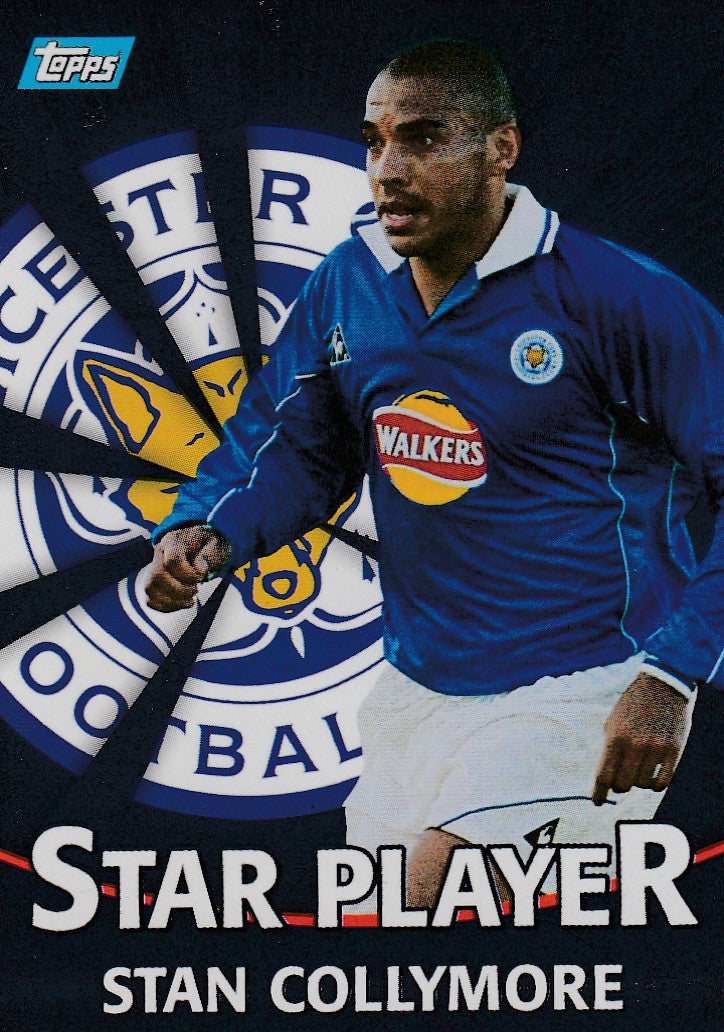 T11. STAN COLLYMORE - LEICESTER CITY - STAR PLAYER - SILVER INSERT