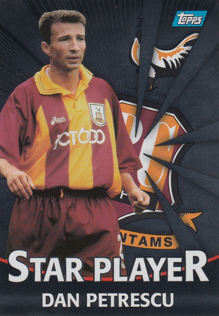 T03. DAN PETRESCU - BRADFORD CITY - STAR PLAYER - SILVER INSERT