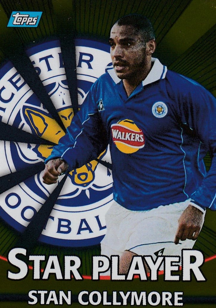 T11. STAN COLLYMORE - LEICESTER CITY - STAR PLAYER - GOLD INSERT
