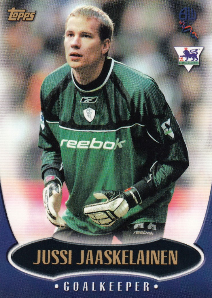 BW1. JUSSI JAASKELAINEN - BOLTON WANDERERS