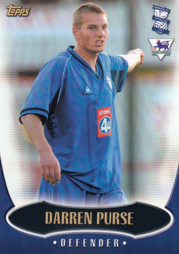 B1. DARREN PURSE - BIRMINGHAM CITY