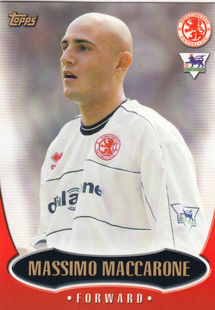M4. MASSIMO MACCARONE - MIDDLESBROUGH