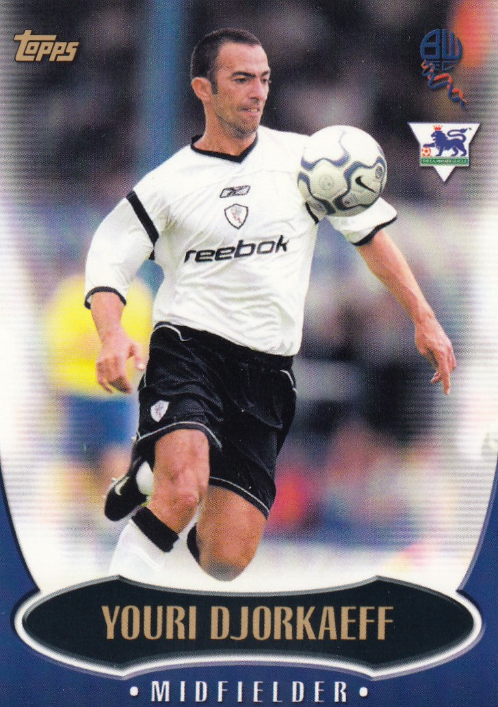 BW4. YOURI DJORKAEFF - BOLTON WANDERERS