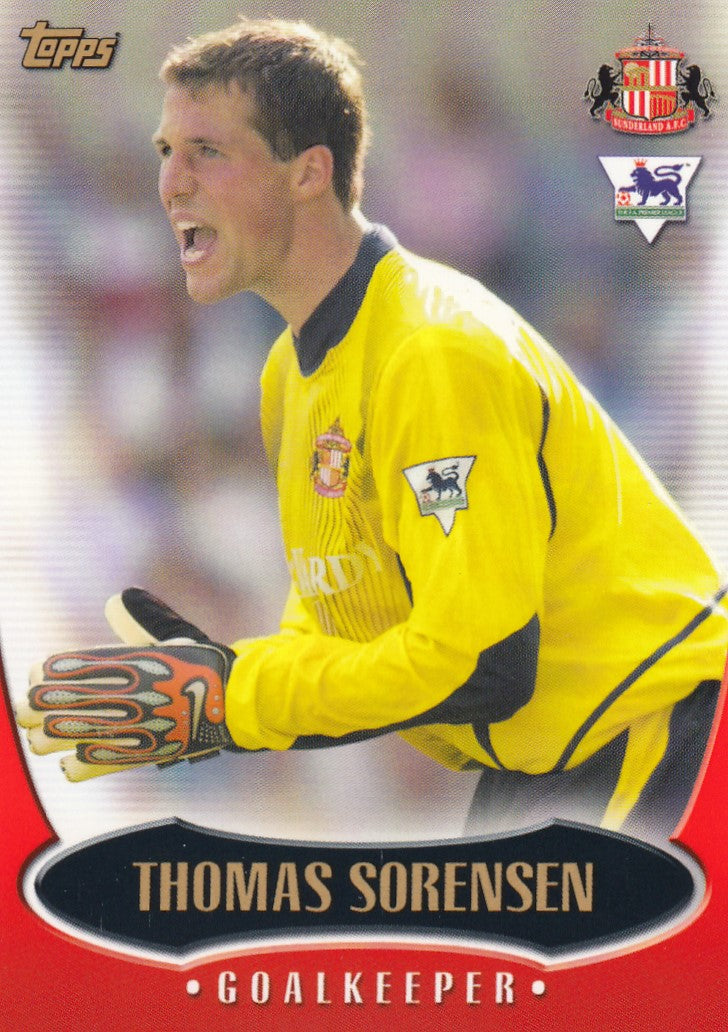 SU1. THOMAS SORENSEN - SUNDERLAND