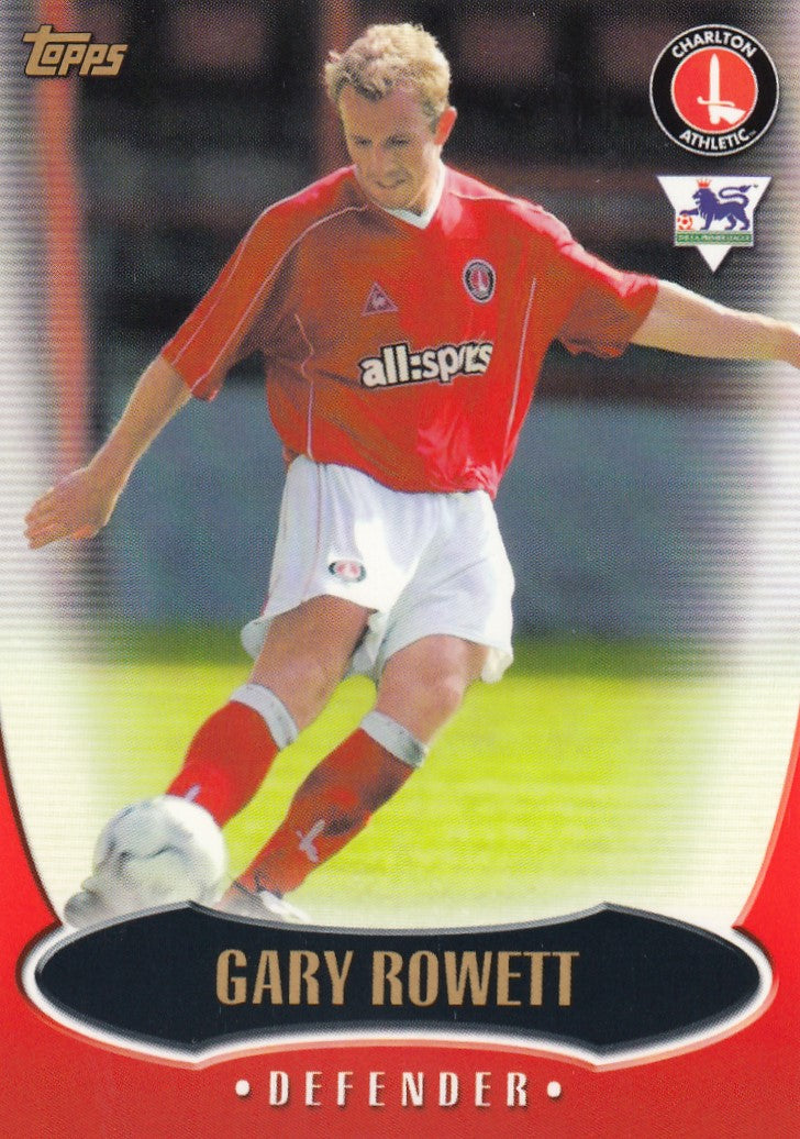 CA2. GARY ROWETT - CHARLTON ATHLETIC