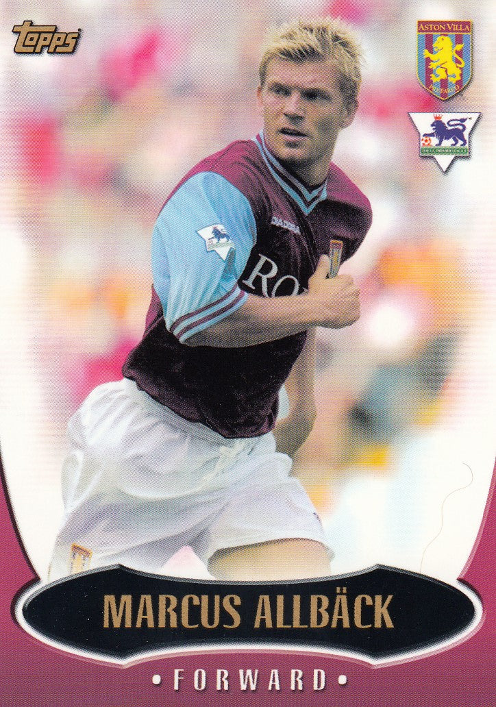 AV2. MARCUS ALLBACK - ASTON VILLA