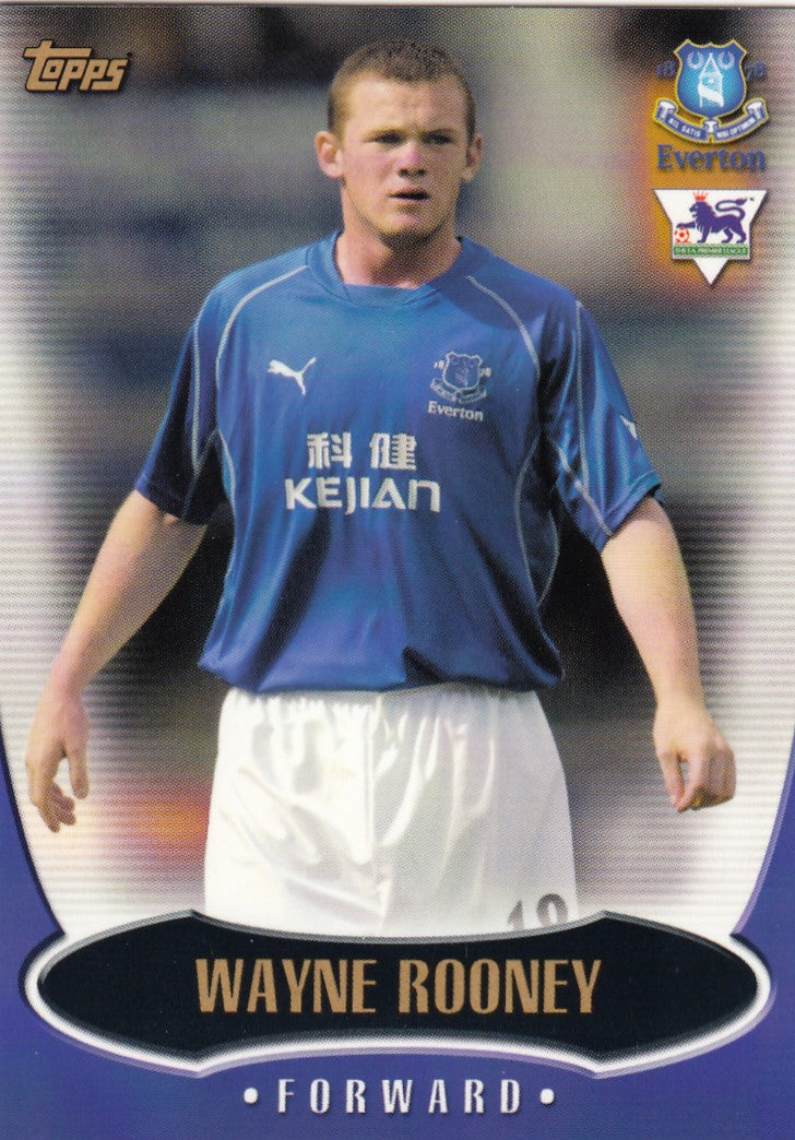 E3. WAYNE ROONEY - EVERTON - ROOKIE