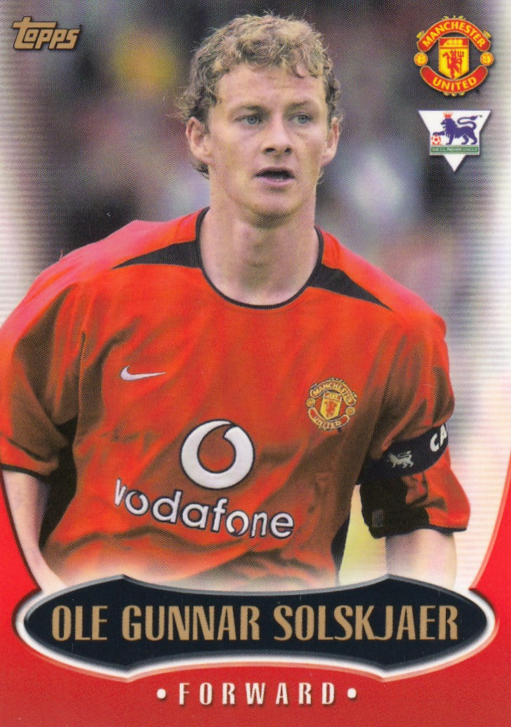 MU6. OLE GUNNAR SOLSKJAER - MANCHESTER UNITED