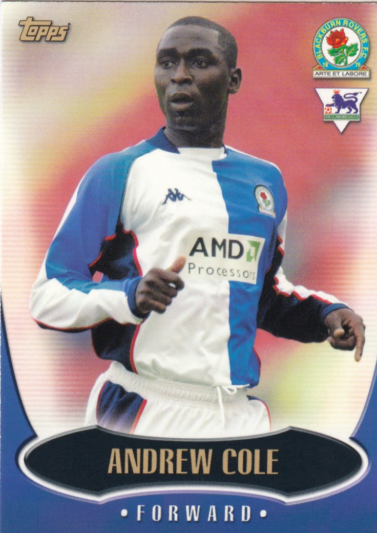 BR4. ANDREW COLE - BLACKBURN ROVERS