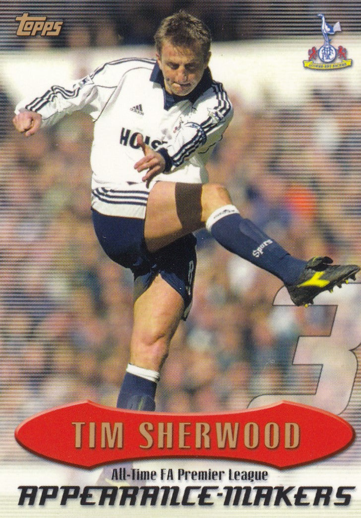 AT03. TIM SHERWOOD - TOTTENHAM - APPERRANCE-MAKERS