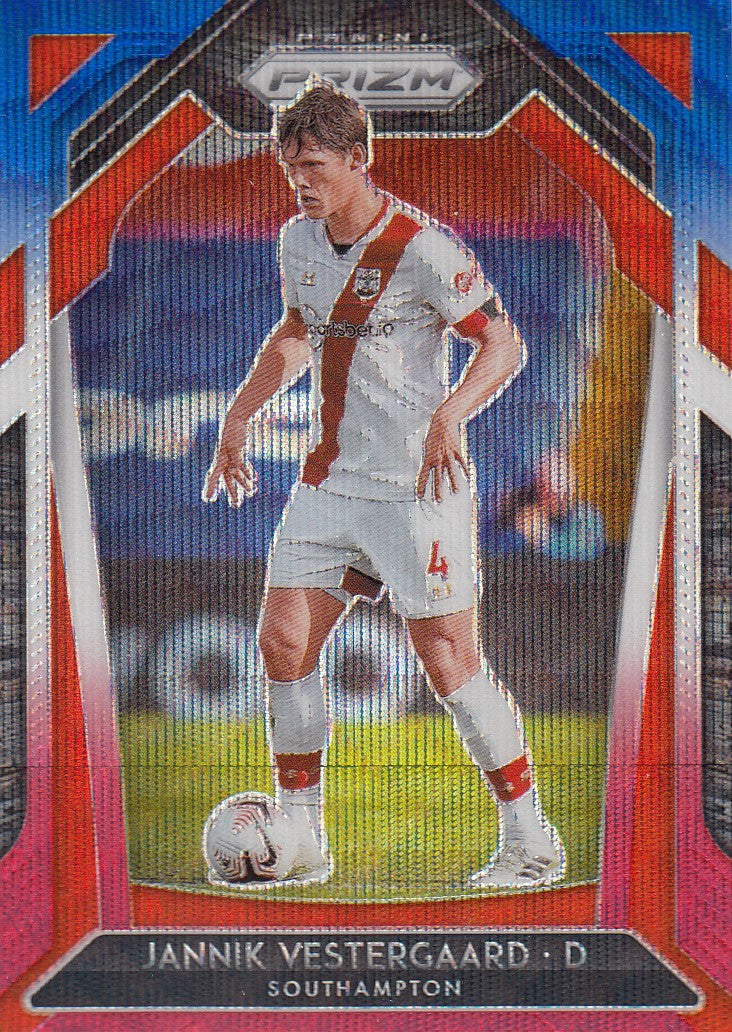 086. JANNIK VESTERGAARD - SOUTHAMPTON - RED/WHITE/BLUE PRIZM