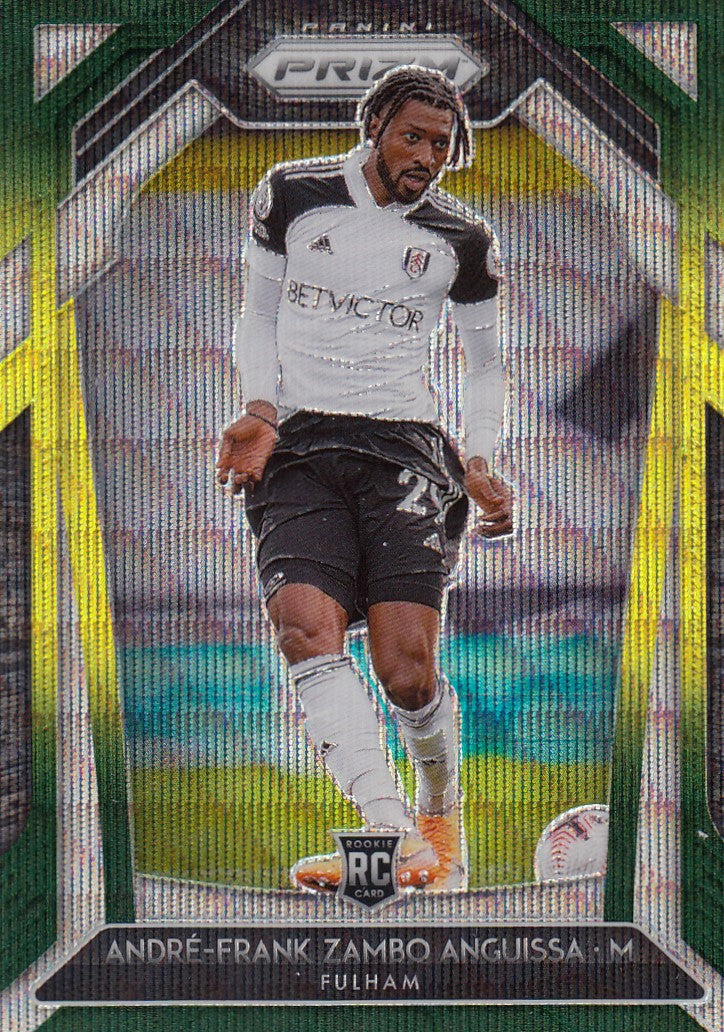 294. ANDRÈ-FRANK ZAMBO ANGUISSA - FULHAM - ROOKIE - BLUE/YELLOW/GREEN PRIZM