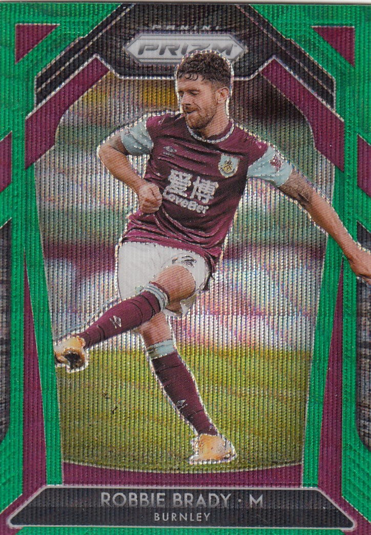 054. ROBBIE BRADY - BURNLEY - GREEN WAVE PRIZM