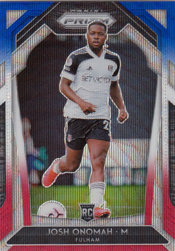 293. JOSH ONOMAH - FULHAM - ROOKIE - RED/WHITE/BLUE PRIZM